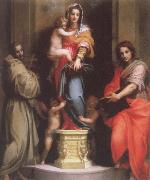 Andrea del Sarto Madonna of the Harpies Spain oil painting artist